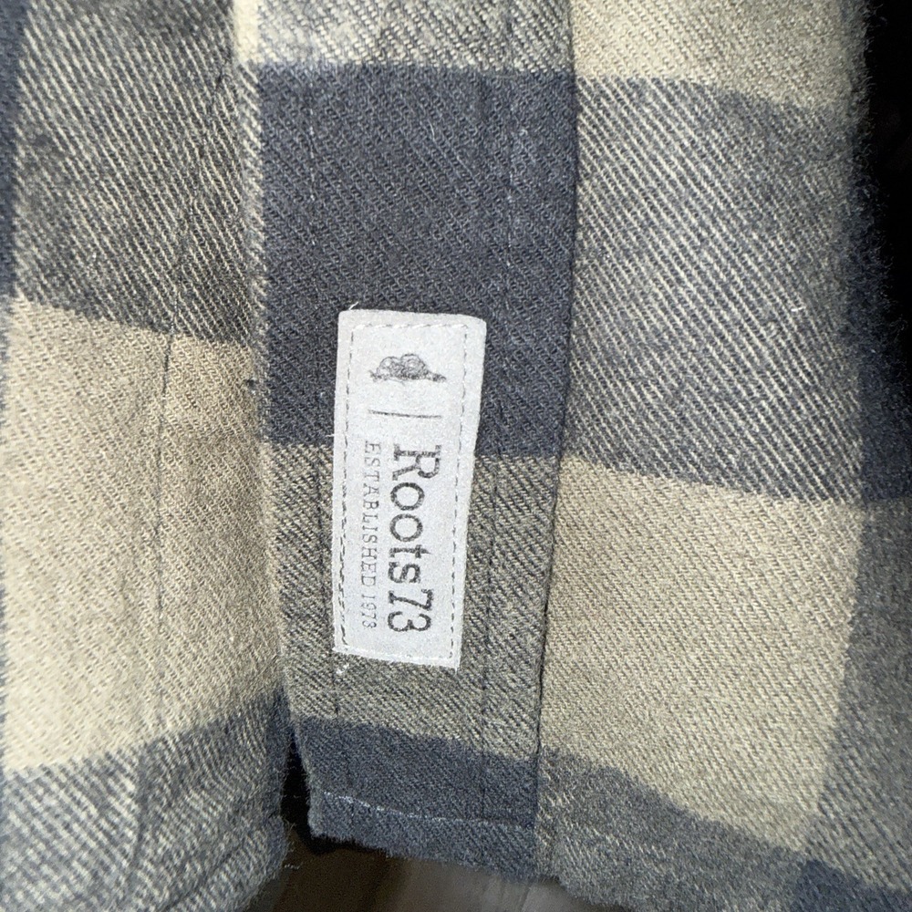 Roots73 Black/green Flannel Men's 2XL With OLM Embrodiery - Picture 6 of 7